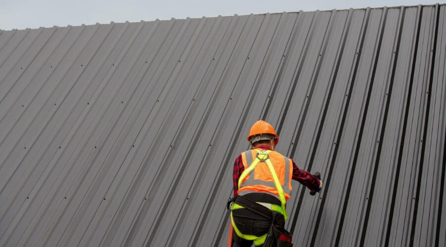 Professional metal roof installation services in Petersburg, KY